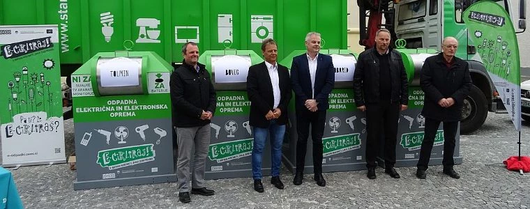 Tolmin, Bovec in Kobarid dobili ulične zbiralnike za stare aparate