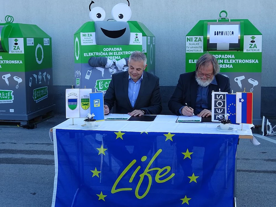 E-cikliranje tudi v občini Vrhnika, Borovnica in Log-Dragomer