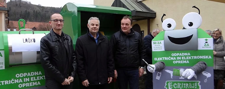 Občina Laško od danes naprej z novimi možnostmi oddaje malih starih aparatov in odpadnih baterij